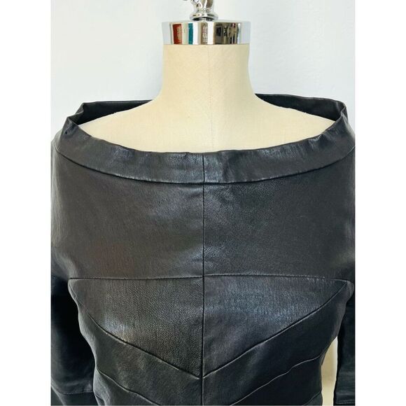 DDCLAB Roberto Crivello & Savania Davies-Keillor Vintage Women’s XS/S Black Leat - Picture 8 of 9